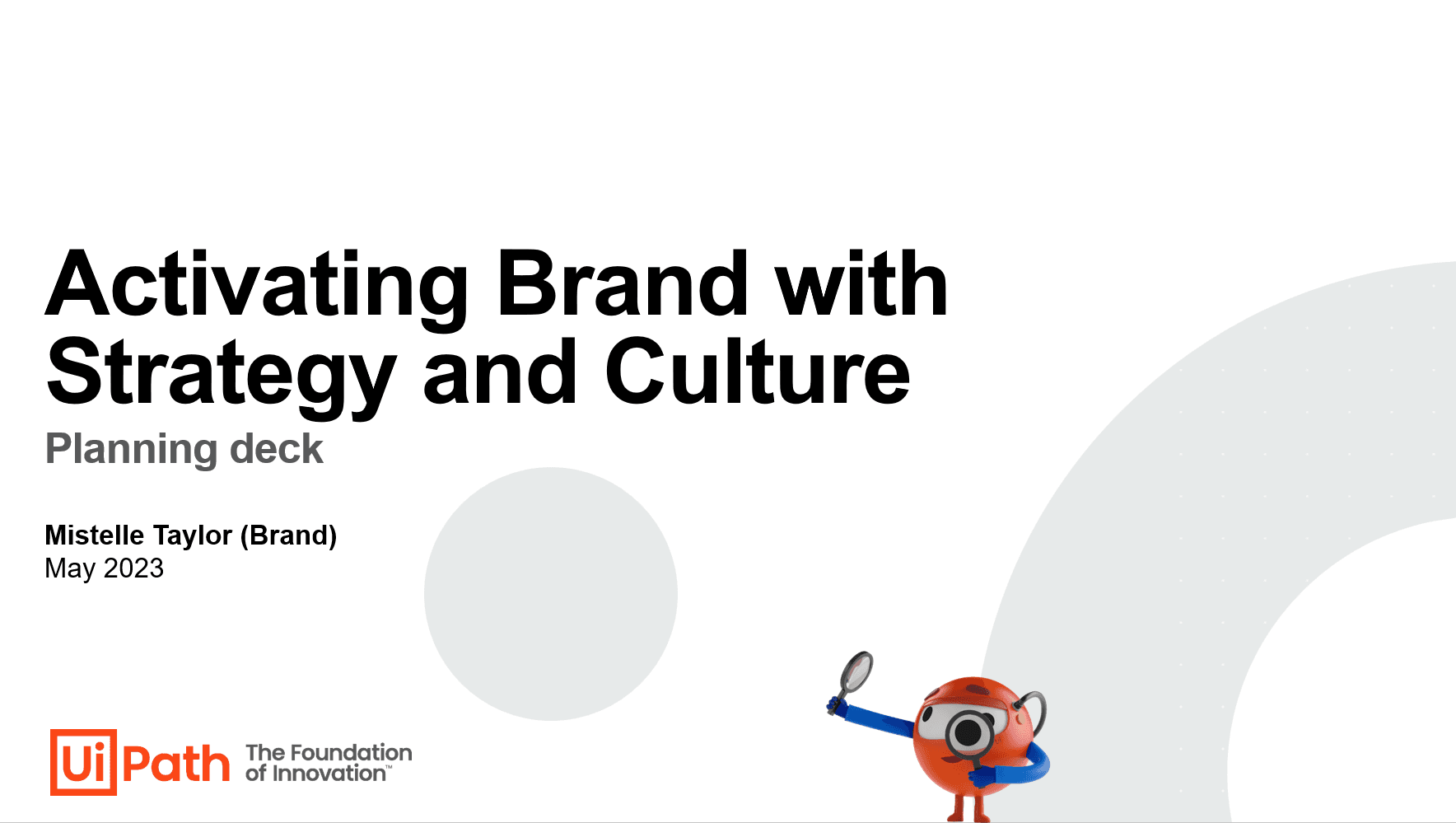 Activating brand from the inside out